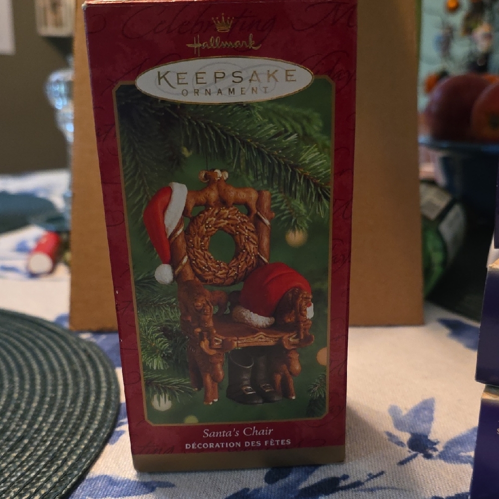 Hallmark Santa's Chair